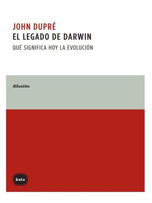 cover image of El legado de Darwin